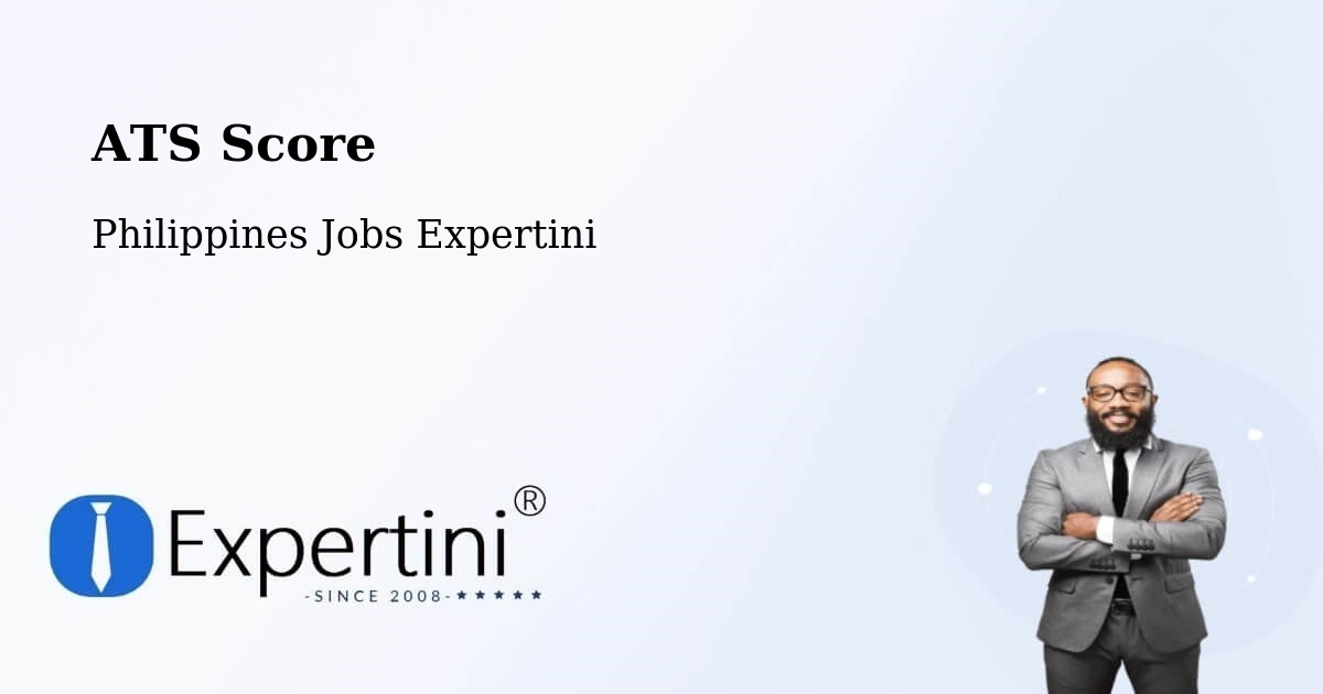 Resume ATS Score & Job Description Match Tool – New Cebu - Philippines Jobs Expertini