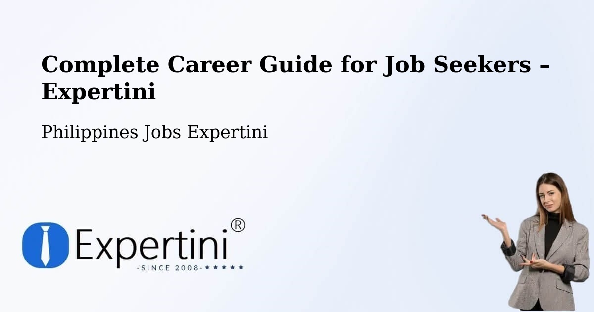 Career Guide for Job Seekers – New Cebu - New Cebu, Philippines Jobs Expertini