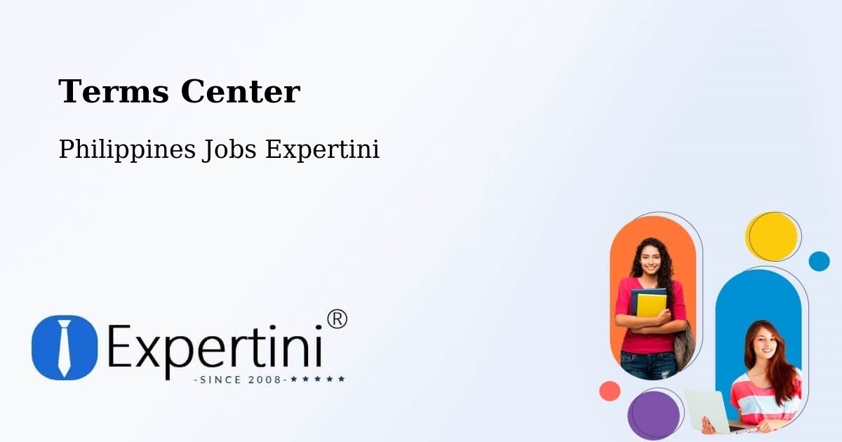 Terms of Service – New Cebu - Philippines Jobs Expertini